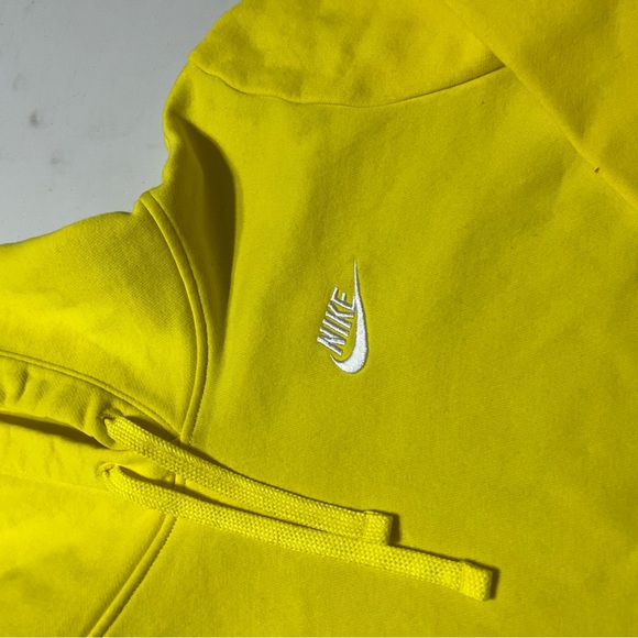 Nike Vibrant Yellow Hoodie Medium - Picture 2 of 5
